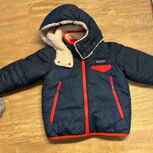 Patagonia Baby Reversible retro Hoody 💙♥️